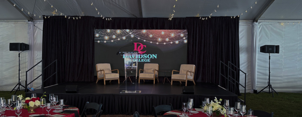 Davidson College at Cadillac Service garage