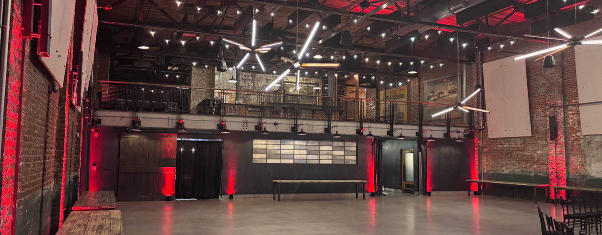 Uplighting at Davidson College